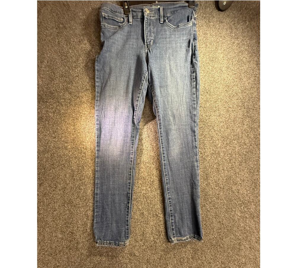 Levi's Women's 311 Shaping Skinny Medium Blue Denim Wash Jeans Size 30